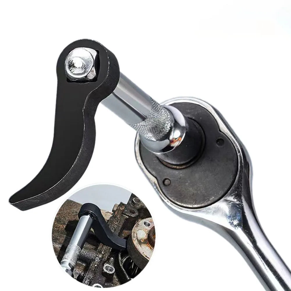 Adjustable Pry Bar Adapter Head for Ratchet Wrench