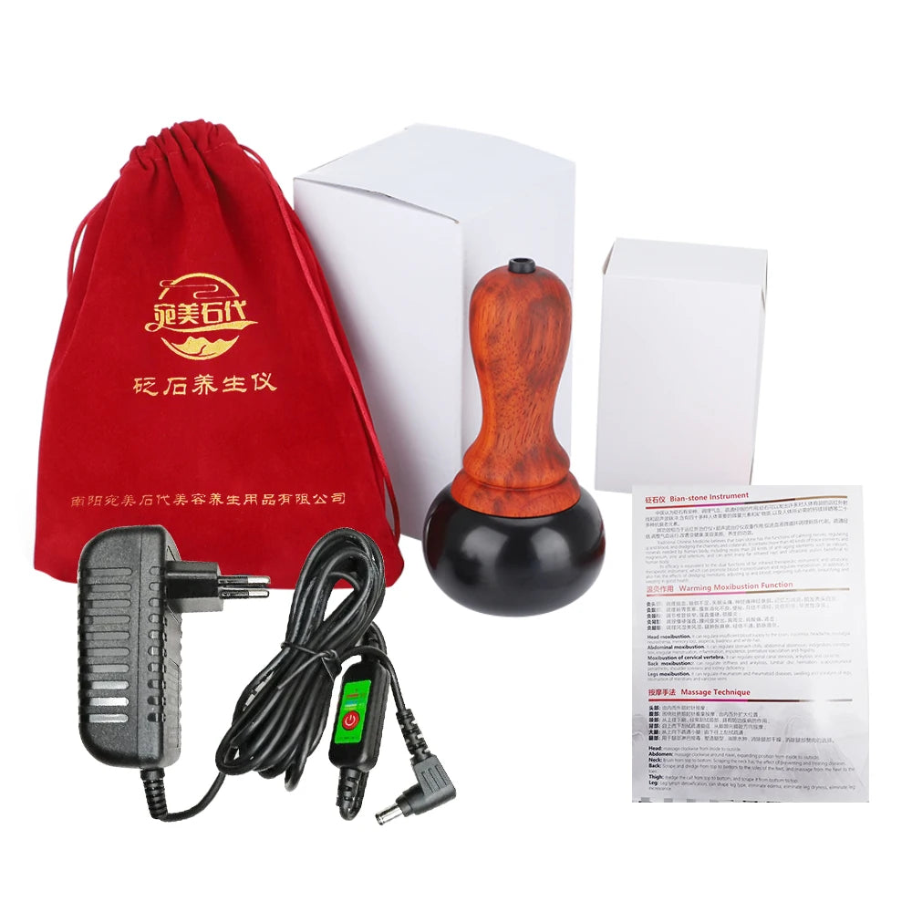 Electric Heated Bianstone Gua Sha Massage Tool - 13