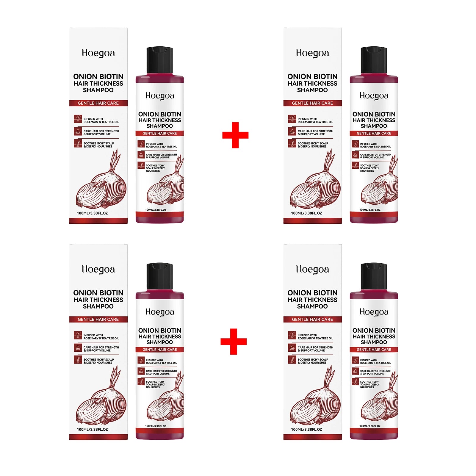 Onion and Biotin Volumizing Hair Growth Shampoo - 18