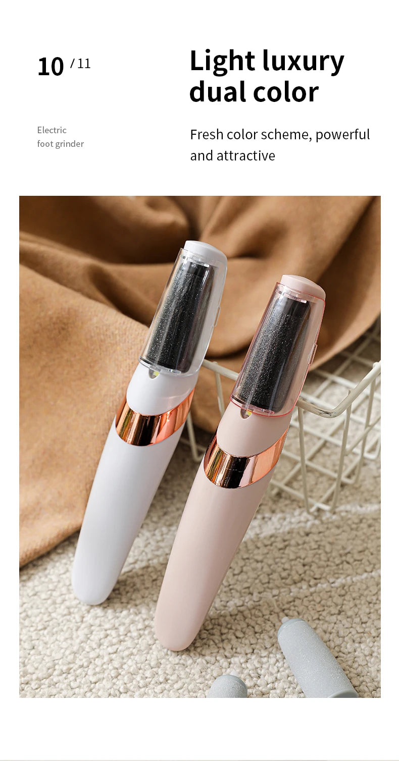 Electric Rechargeable Foot Callus Remover for Pedicure