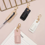 Portable Leather Lanyard Pen Holder for Office and School