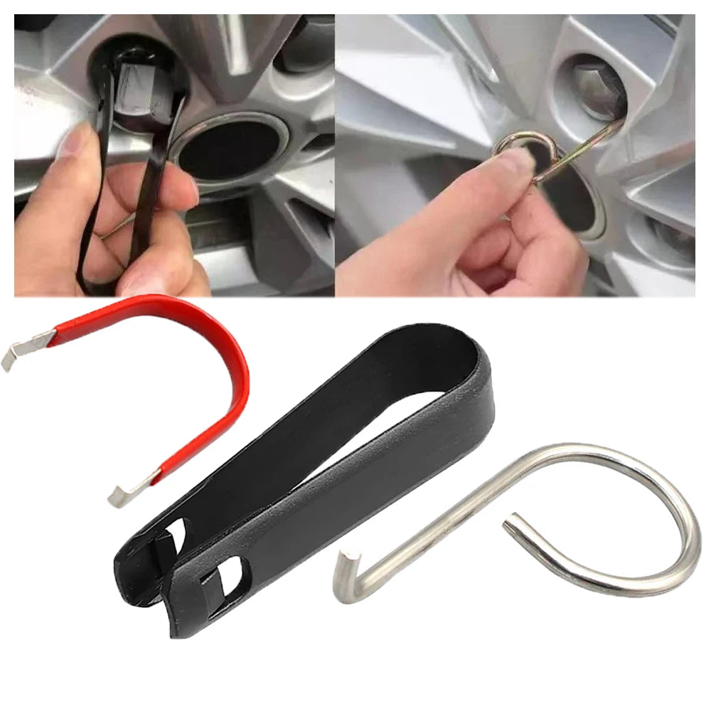 Wheel Bolt Nut Cap Removal Tool Kit - 1