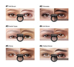 Two-Tone Eyebrow Powder Duo with Applicator Brush