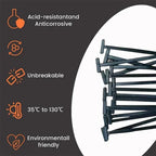 Self-Locking Nylon Cable Tie Fasteners for Automotive Wiring