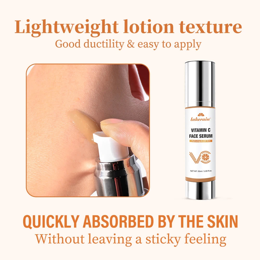 Brightening Vitamin C Face Serum for Hydrated and Firm Skin - 5