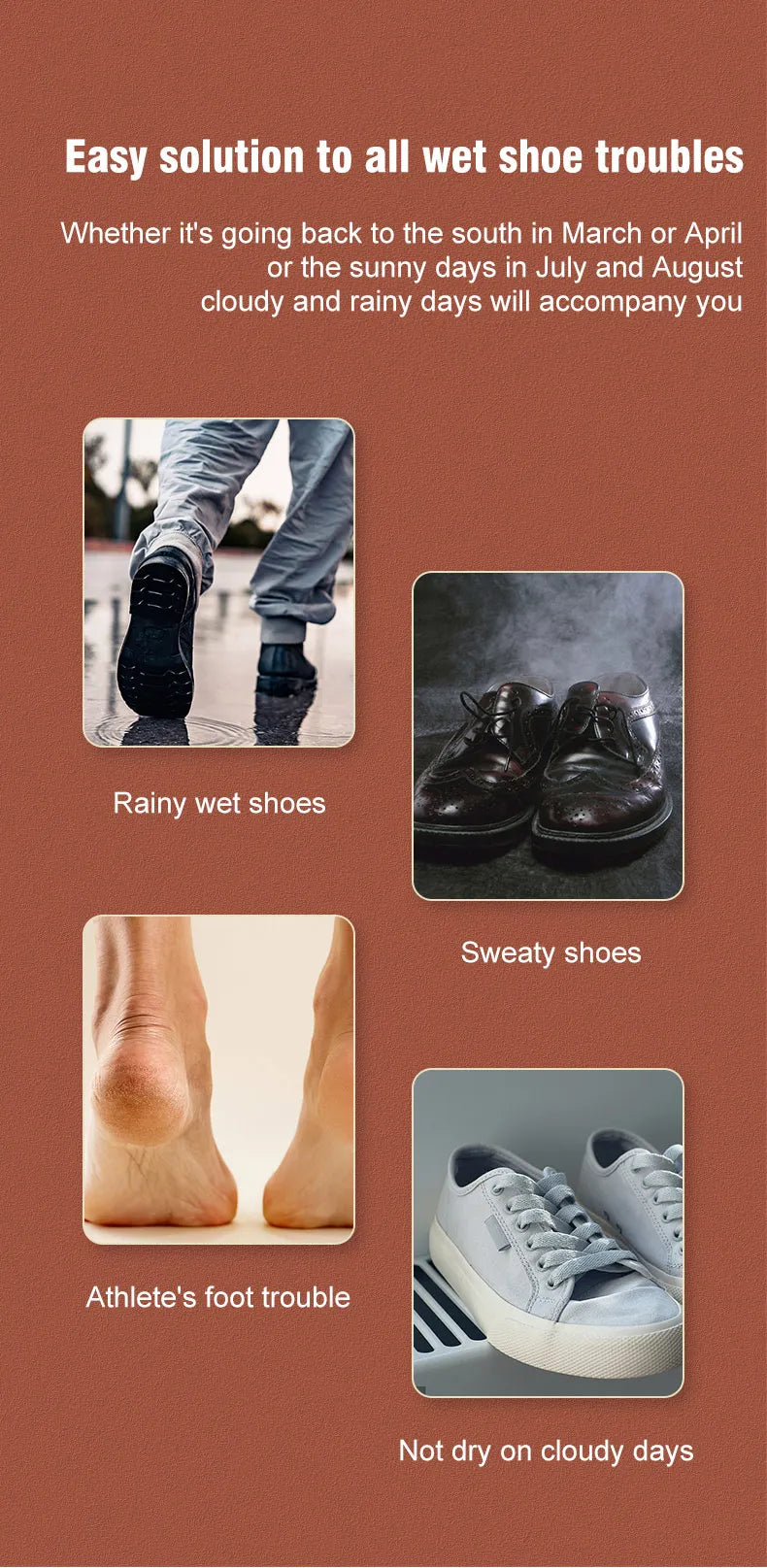 Electric Shoe Dryer and Deodorizer for Boots and Sneakers
