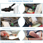 Universal Fuel Injector Cleaning and Flushing Tool Kit