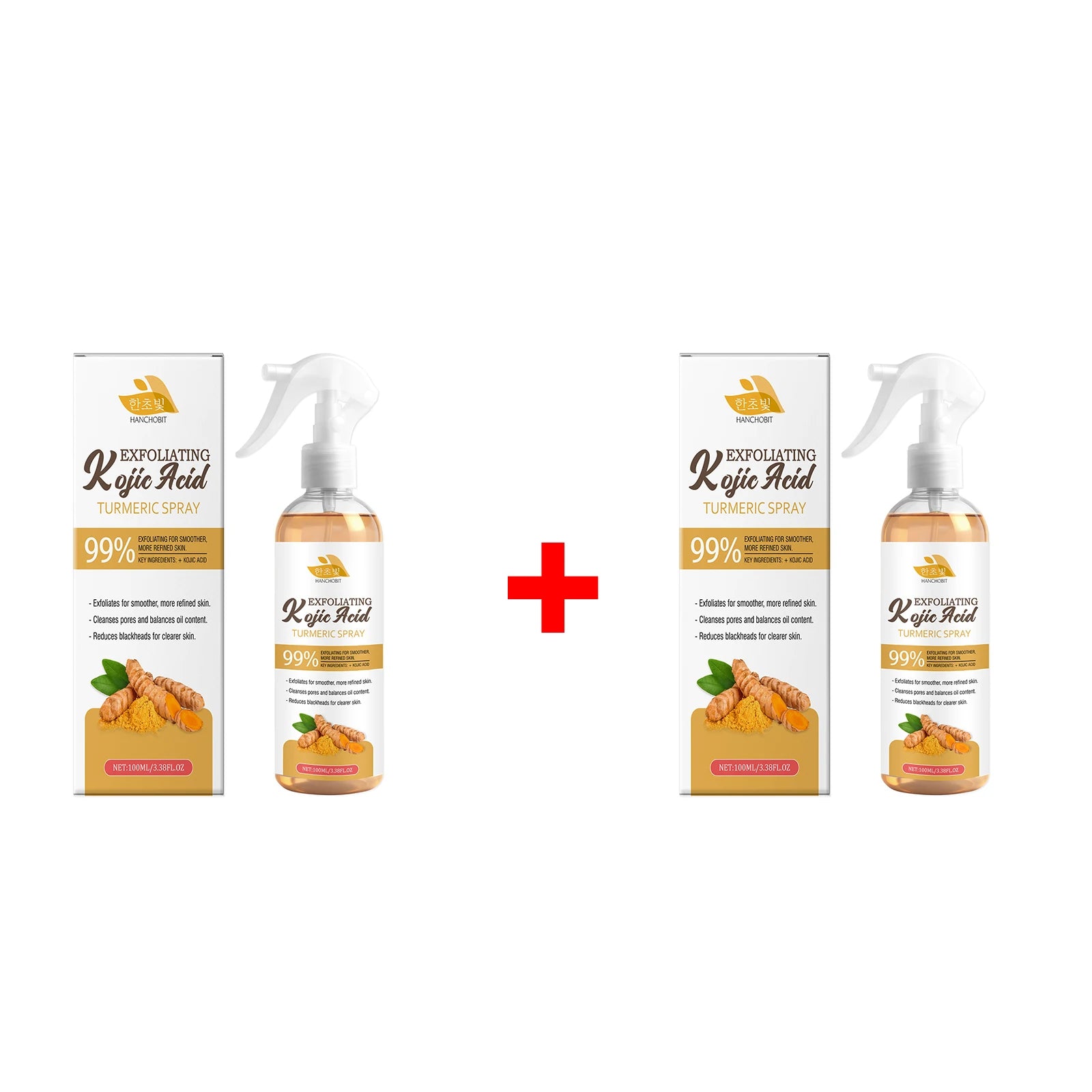 Kojic Acid Turmeric Exfoliating Facial Mist - 15