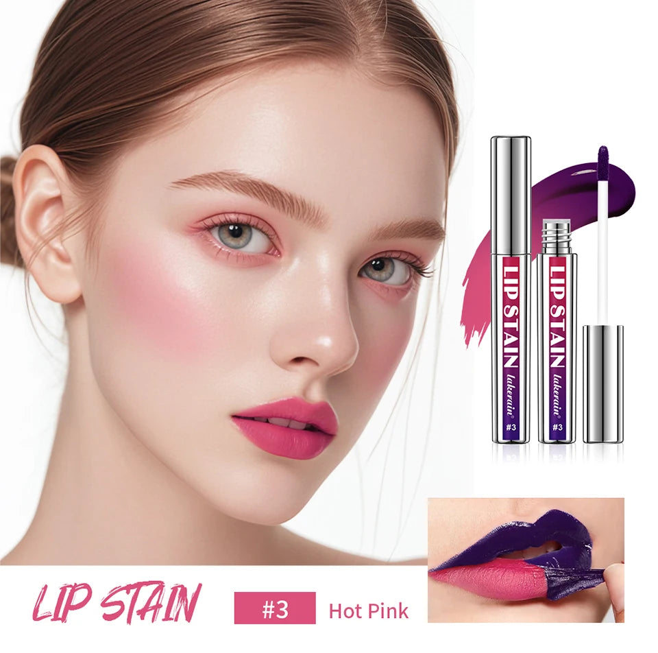 Waterproof Peel Off Lip Stain Set