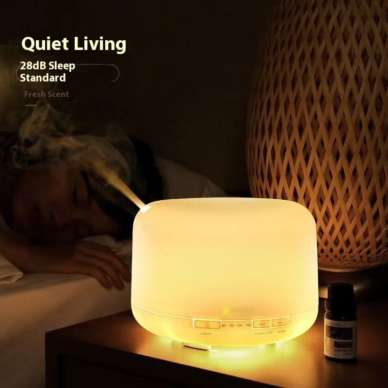 500ml Aromatherapy Essential Oil Diffuser with LED Night Light - 5