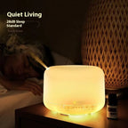 500ml Aromatherapy Essential Oil Diffuser with LED Night Light
