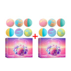 Relaxing Aromatherapy Bath Bomb Set for Skin Moisturizing