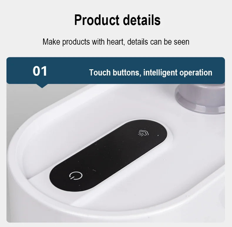 Portable Handheld High-Pressure Steam Cleaner for Home and Auto