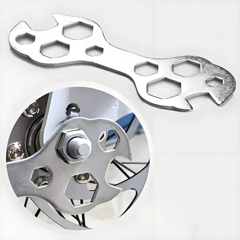 10-in-1 Portable Hexagon Bicycle Repair Wrench - 1