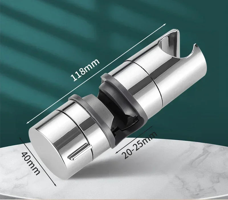 Adjustable Universal Shower Head Rail Holder - 13