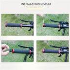 Non-Slip Locking Bicycle Handlebar Grips for MTB