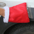Insulated Ice Scraper Mitt for Car Windshield Winter Snow Removal