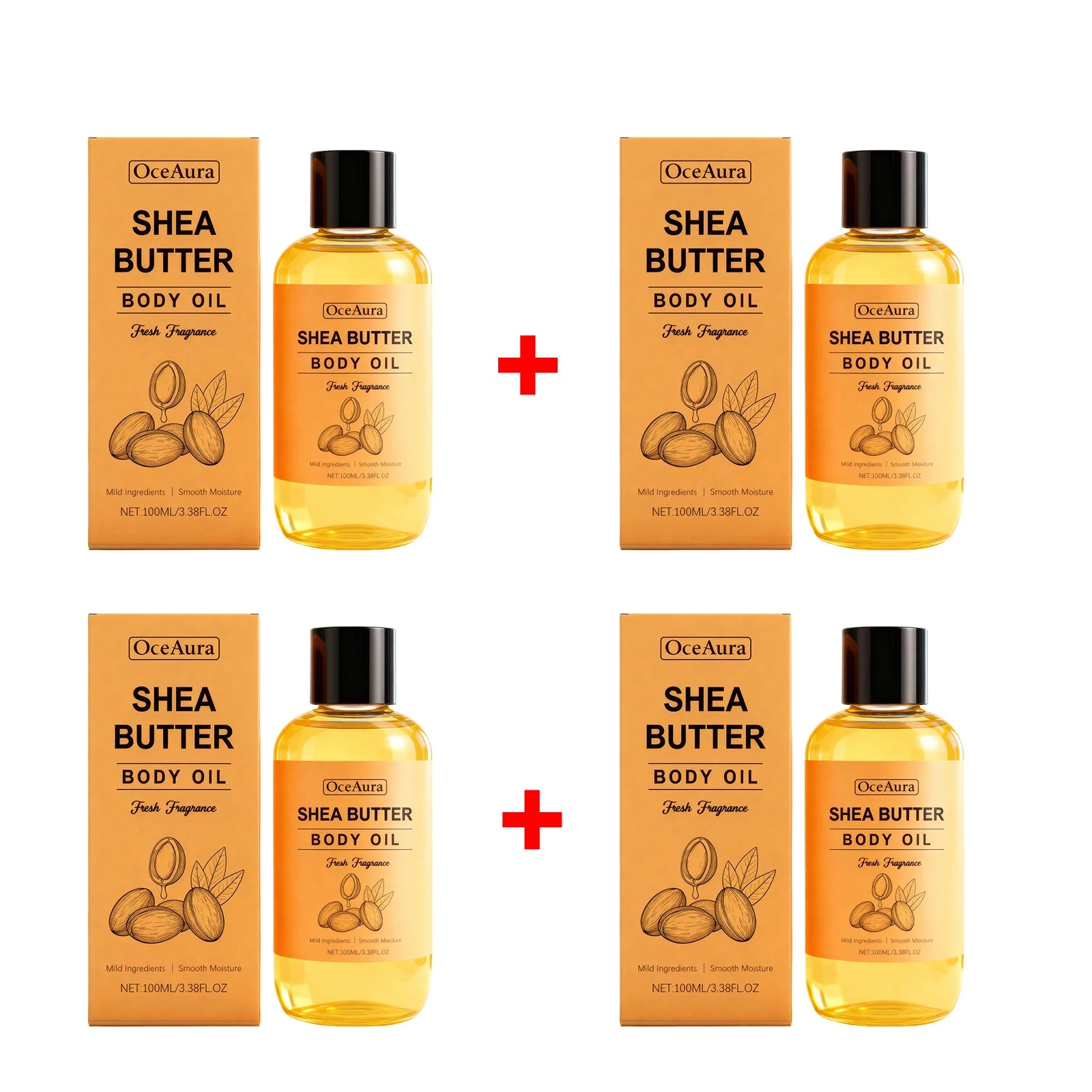 Nourishing Shea Butter Body Oil for Dry Skin Hydration - 19