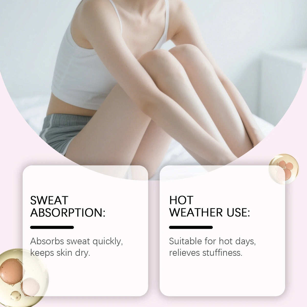 Refreshing Sweat-Absorbing Body Comfort Powder