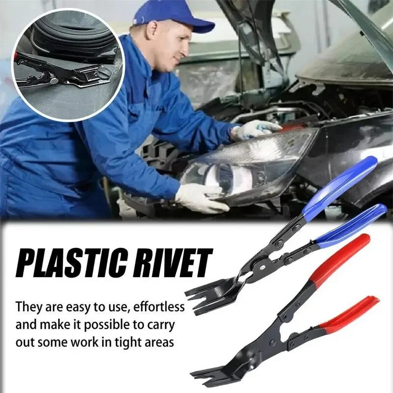 Auto Trim and Door Panel Clip Removal Pliers - 6