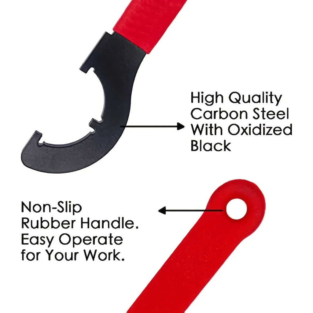 Heavy Duty Adjustable Hook Spanner Wrench Tool