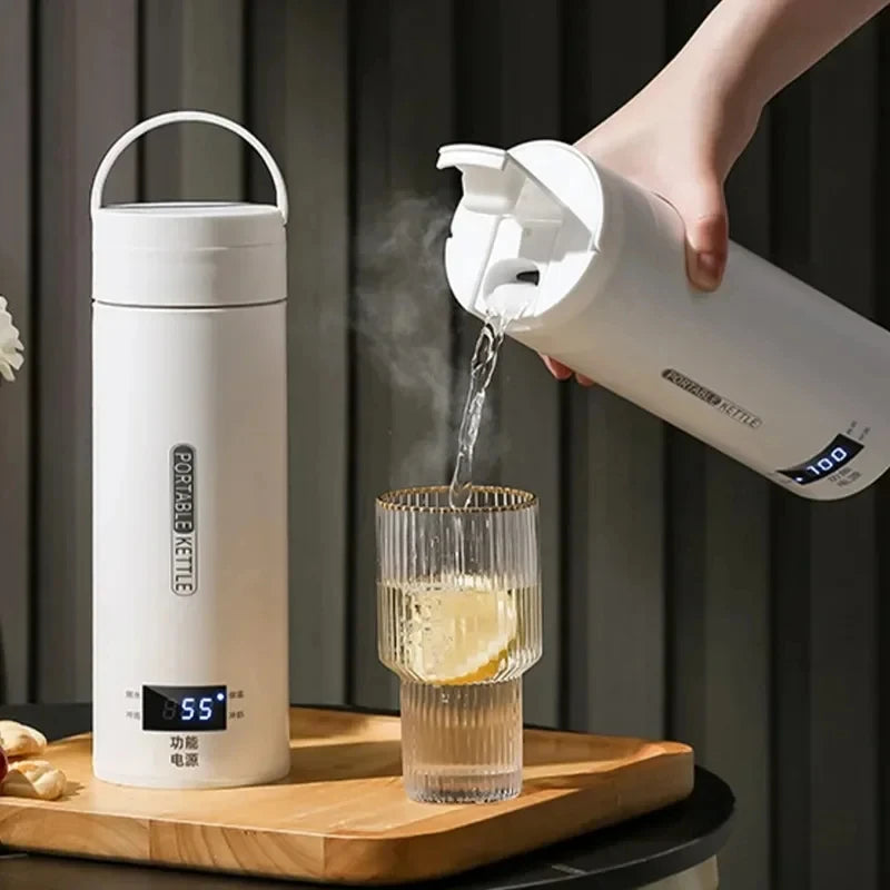 Portable Electric Travel Kettle for Coffee and Tea - 2