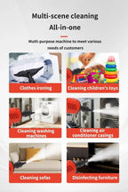 Handheld High-Pressure Steam Cleaner for Home and Kitchen