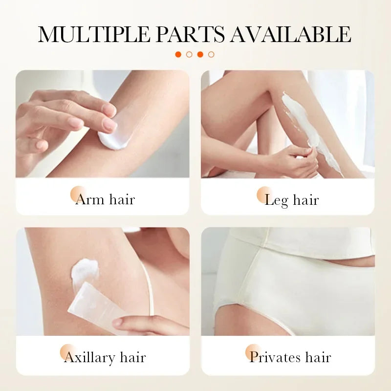 Painless Gentle Hair Removal Cream for Face and Body - 16