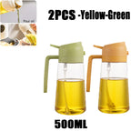 Cooking Oil Spray Bottle for Healthy Kitchen Grilling and Baking