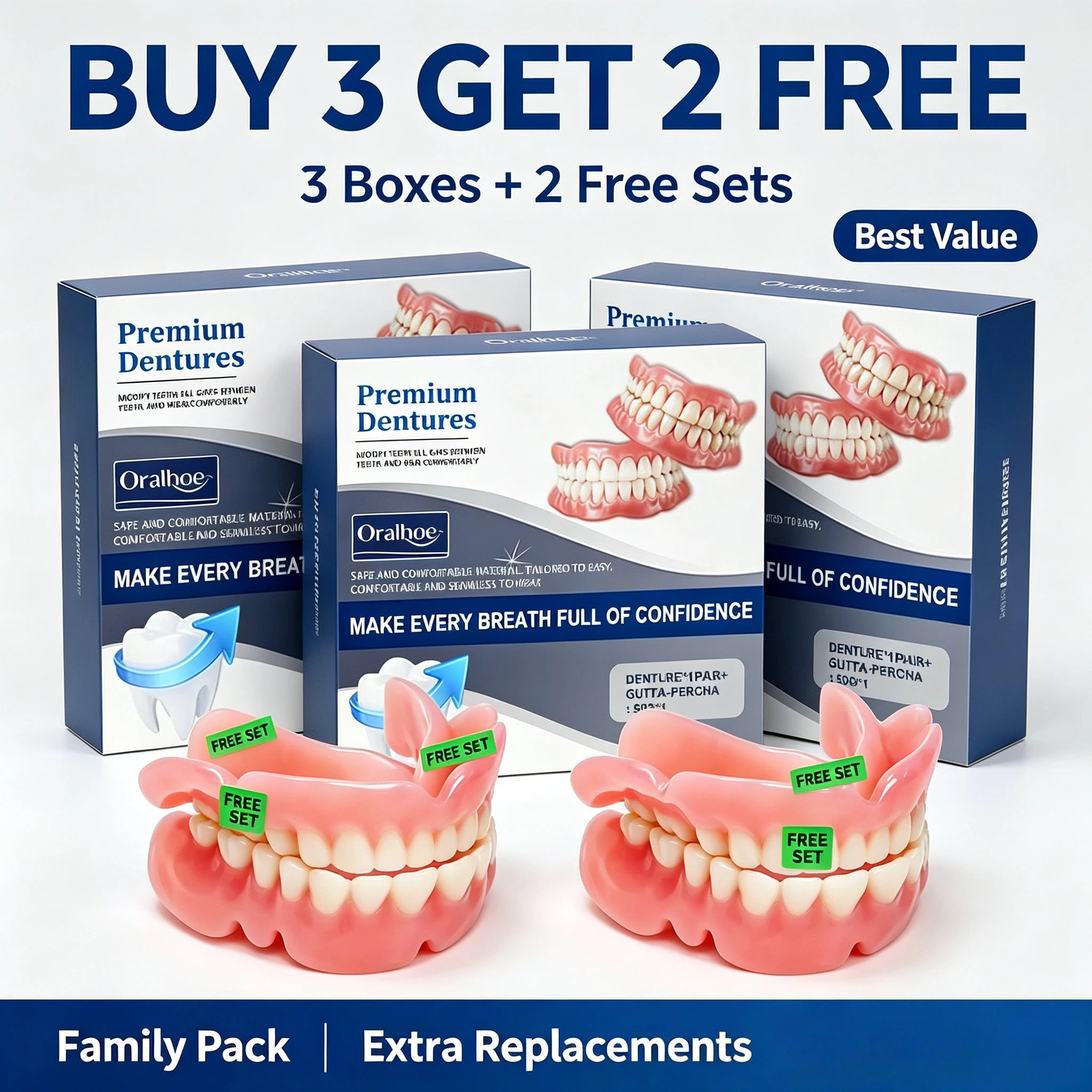 Cosmetic Silicone Teeth Covers for Instant Smile Confidence - 7