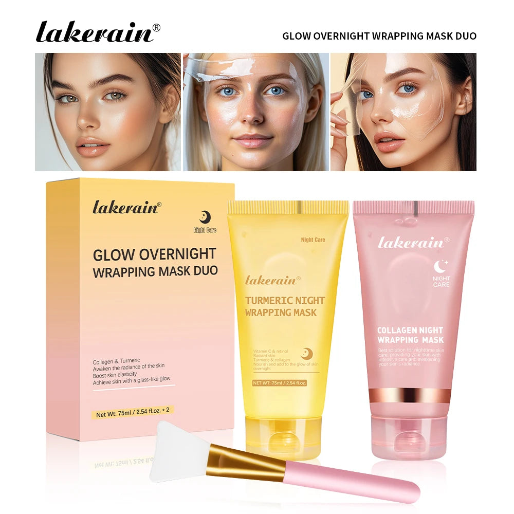 Overnight Peel-Off Face Mask Duo for Firming and Hydration