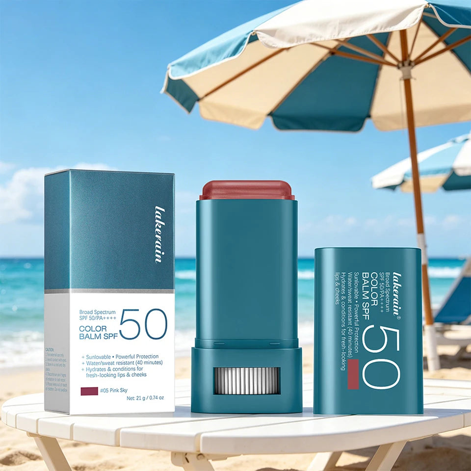 Tinted Sunscreen Blush Stick with SPF 50