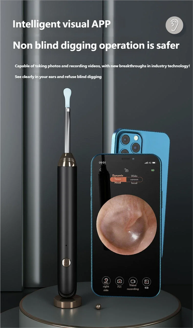 HD WiFi Visible Ear Wax Removal Tool