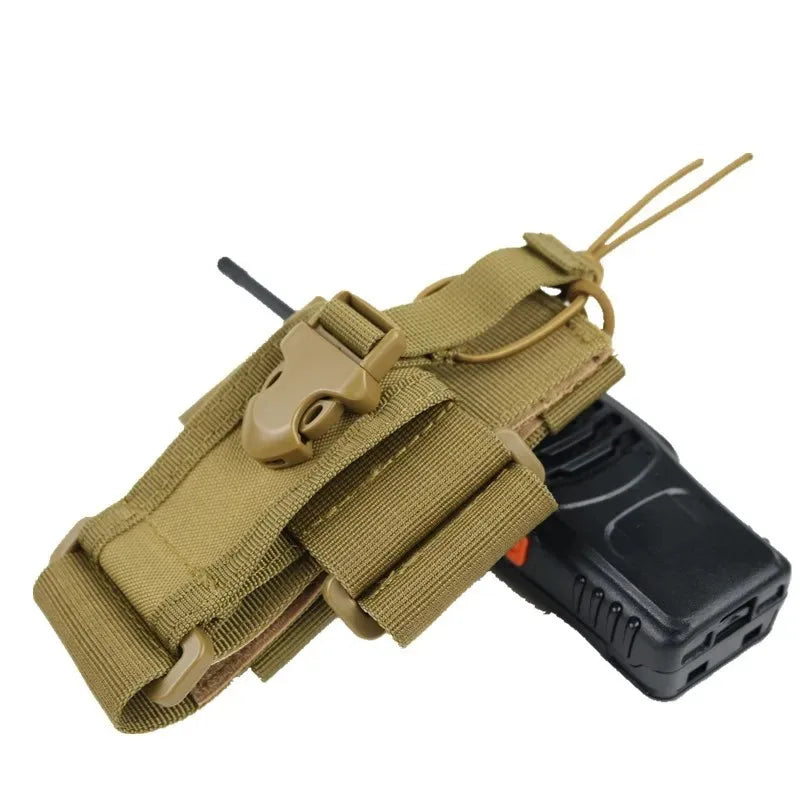 Universal Nylon Radio Holder Pouch for Outdoor Activities