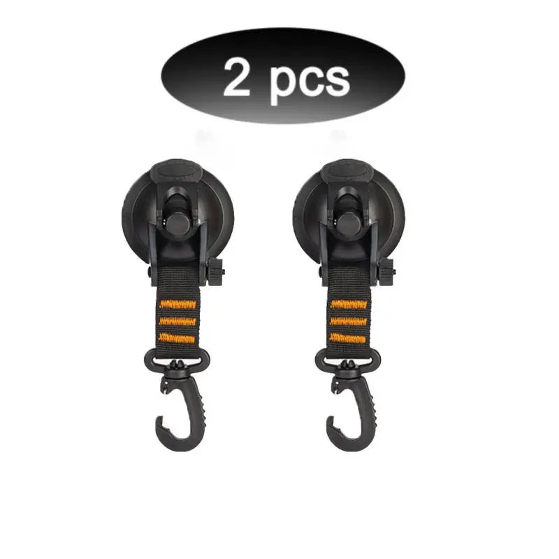 Heavy-Duty Suction Cup Anchor Hooks for Camping and Travel