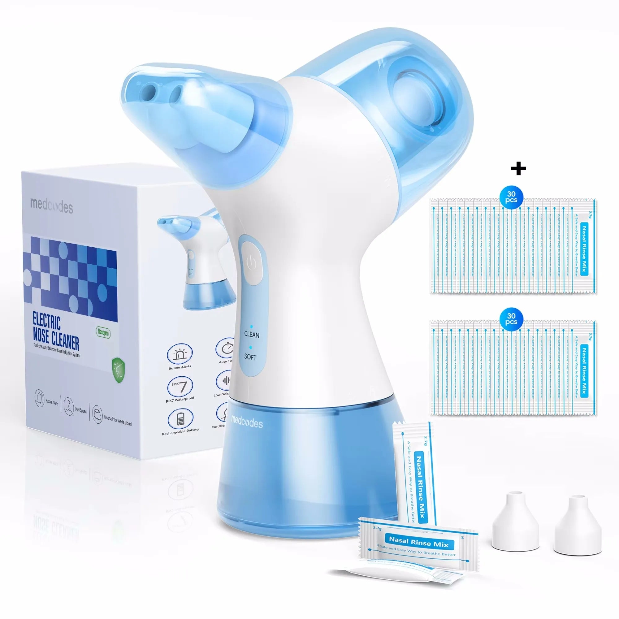Electric Sinus Rinse Machine for Nasal Congestion Relief - 23