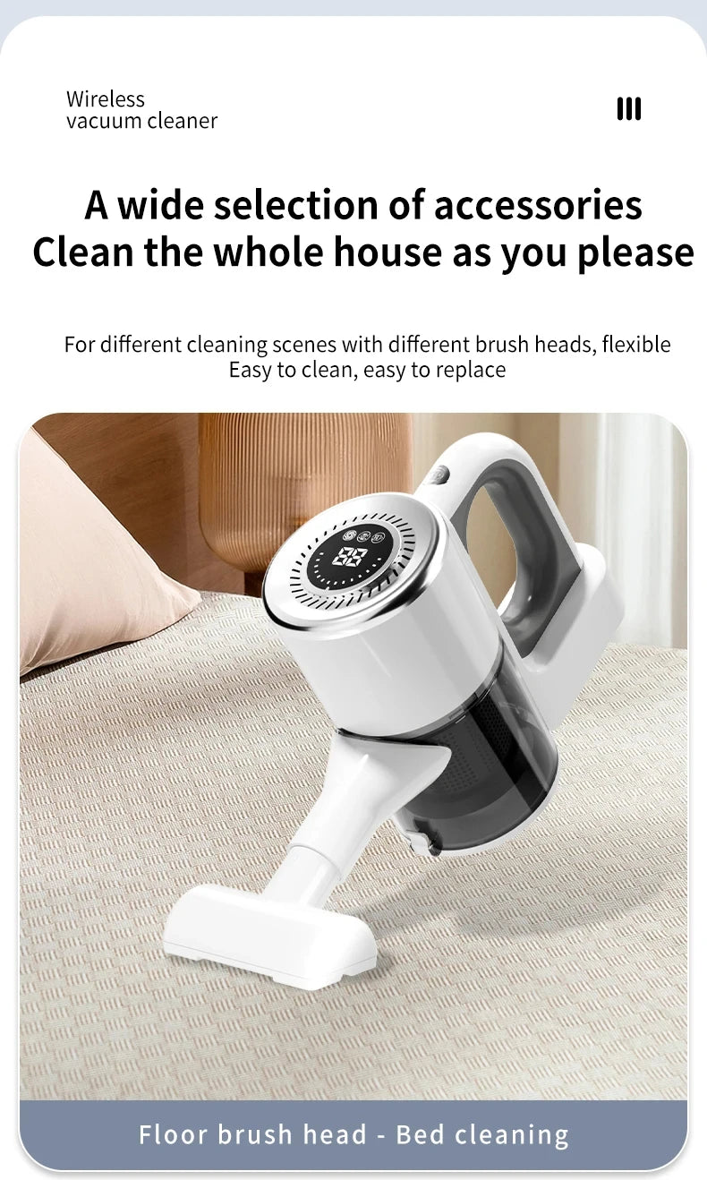 Lightweight Cordless Stick Vacuum for Floors and Carpets