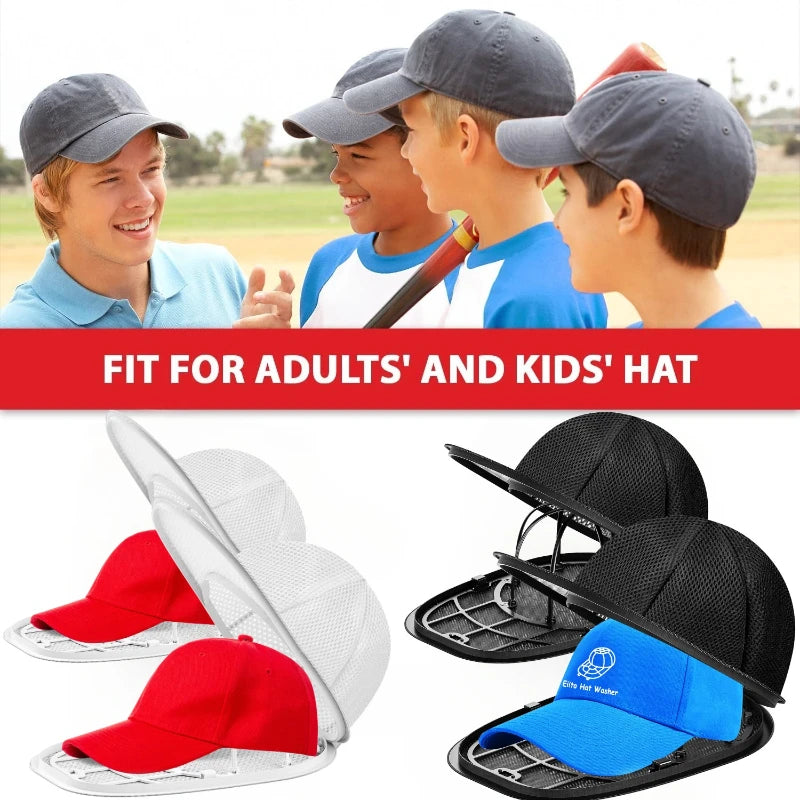 Protective Hat Washing and Drying Rack for Caps - 1