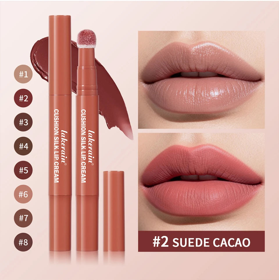 Matte Cushion Silk Lip Cream and Blush