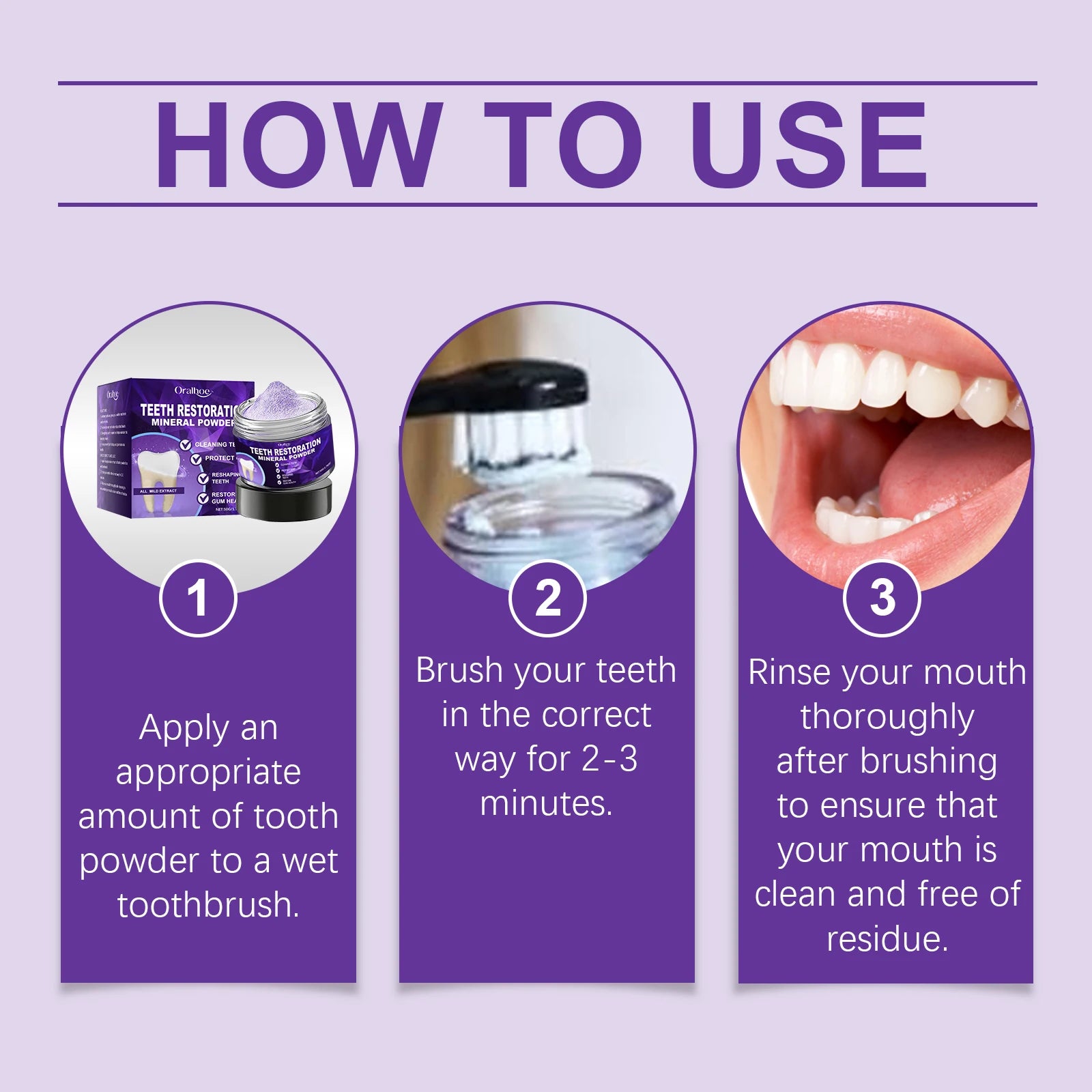 Professional Teeth Whitening and Enamel Restoration Powder - 12