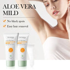Painless Gentle Hair Removal Cream for Face and Body