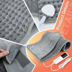 Electric Heating Pad Wrap for Back, Abdomen and Body Relief