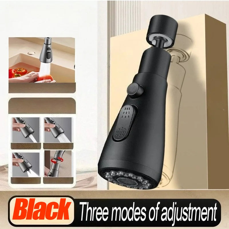 360° Rotatable Kitchen Faucet Sprayer Attachment