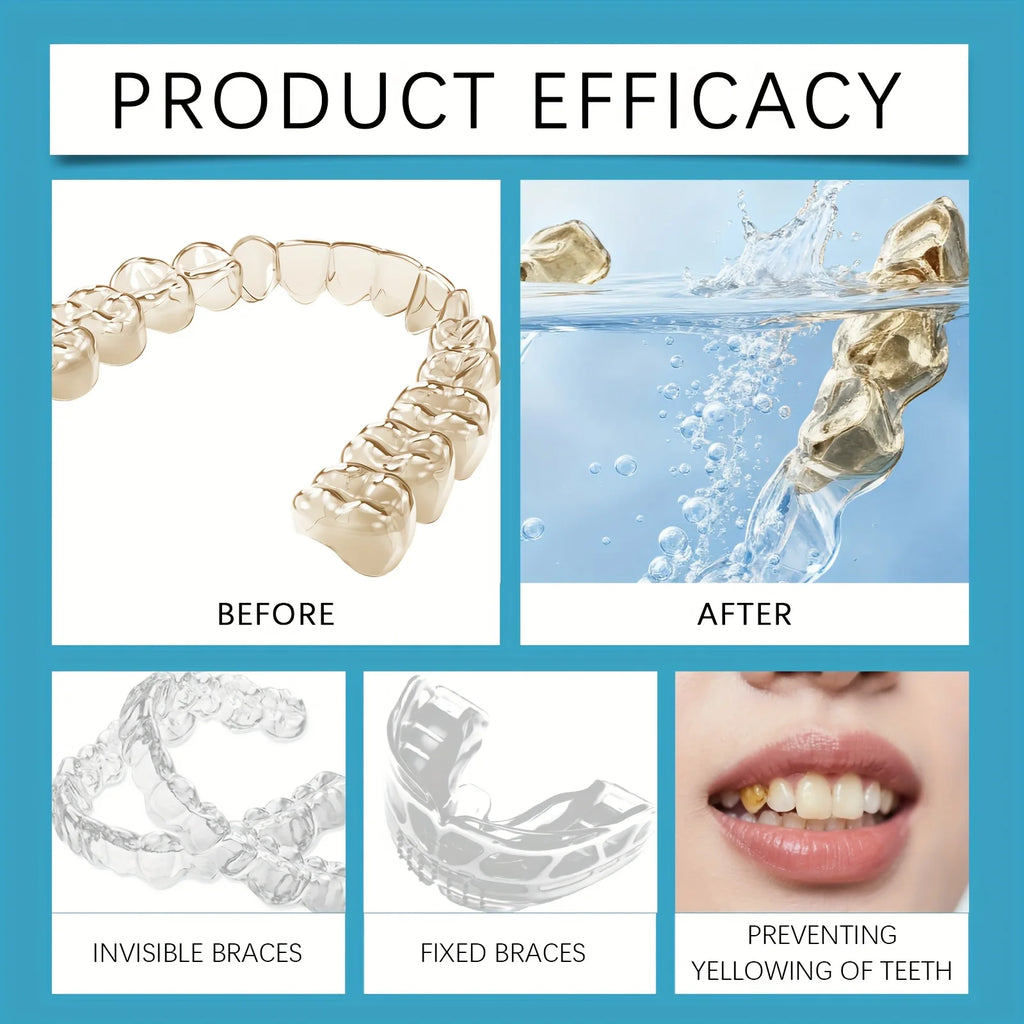 Effervescent Denture and Retainer Cleaning Tablets