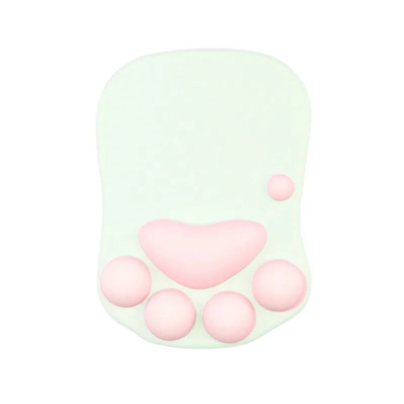 Ergonomic Cat Paw Wrist Rest Mouse Pad
