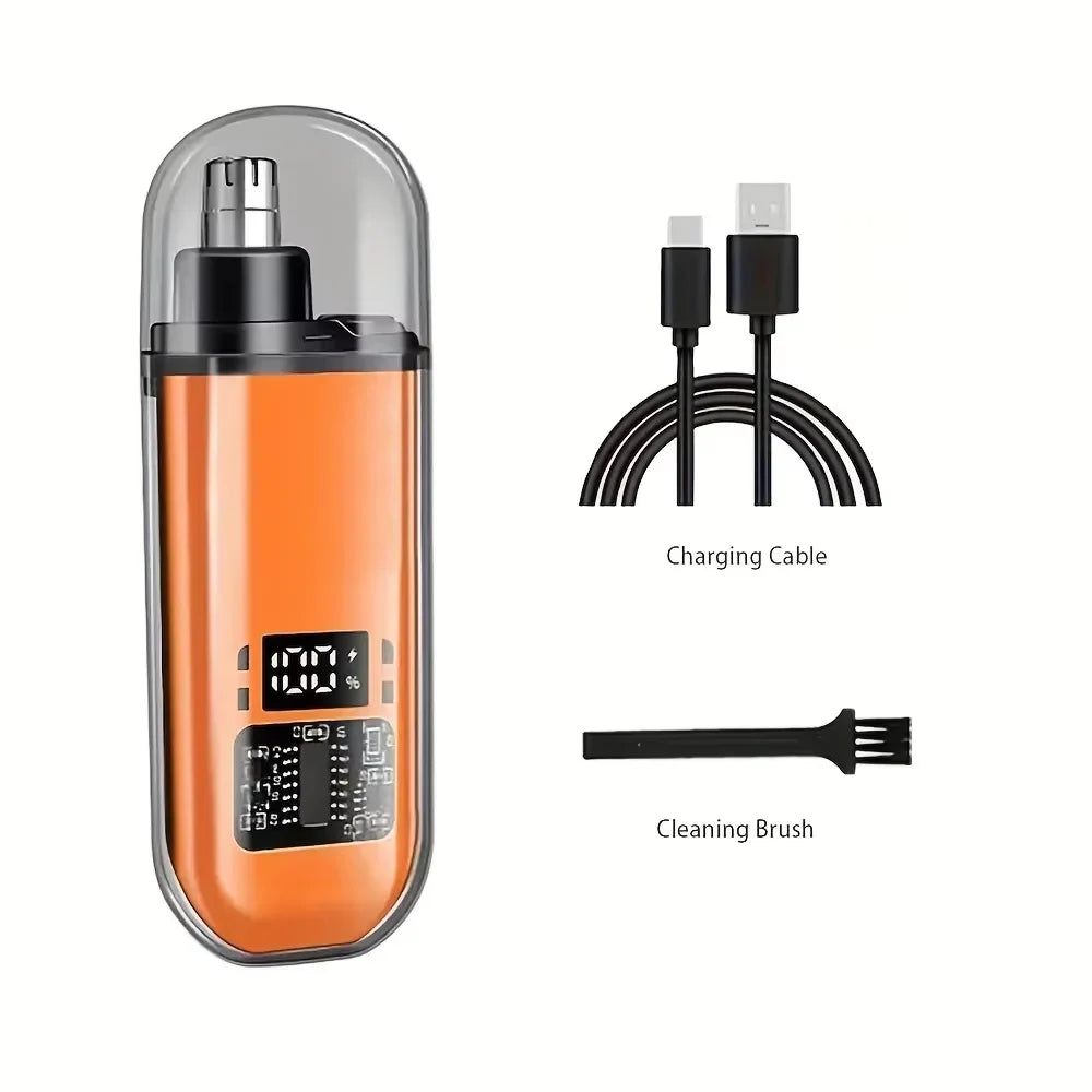 Rechargeable Portable Nose and Ear Hair Trimmer - 20