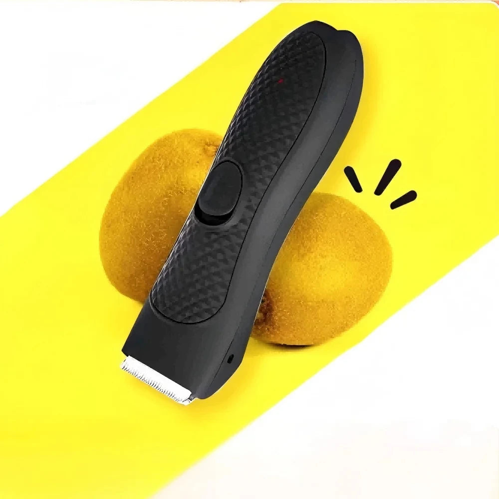 Electric Waterproof Body and Groin Hair Trimmer for Men
