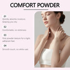 Cooling Sweat Absorbing Body Powder for Anti-Chafing Comfort