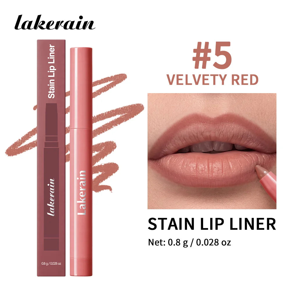 Water-Resistant Matte Lip Liner Pencil
