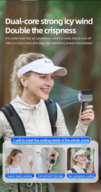 Portable Semiconductor Cooling Handheld Fan
